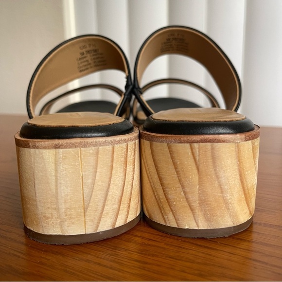 Nisolo Ellie All-Day Leather Clog Black Size 7.5 - Picture 12 of 16